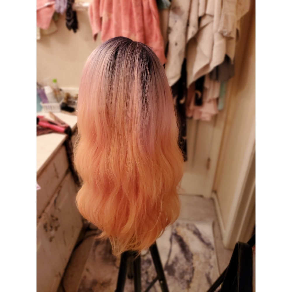 *Sold* Synthetic lace front wig